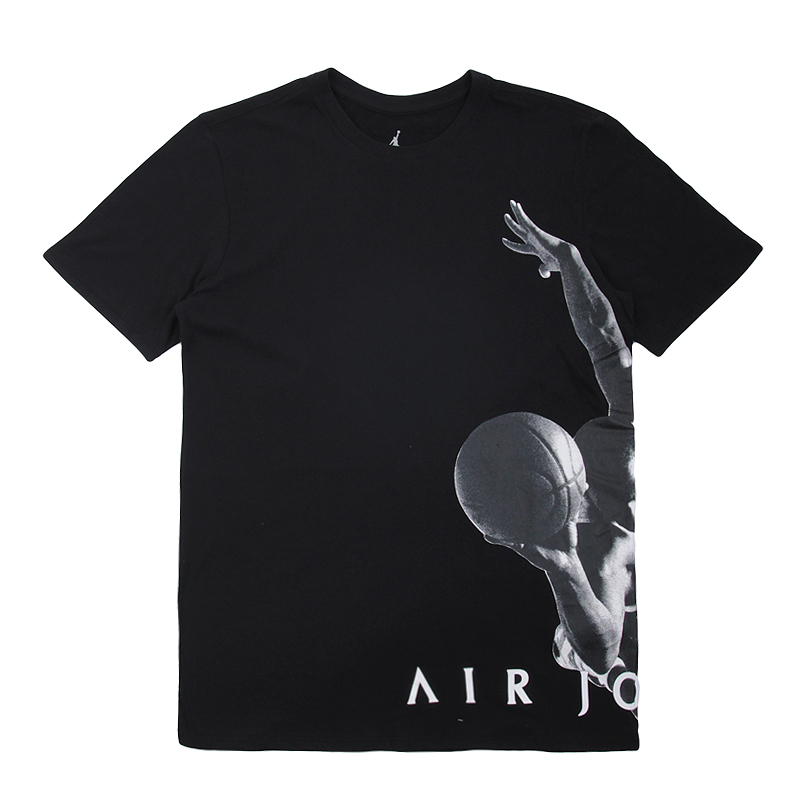 мужская черная футболка Jordan Flying Dreams Tee 801062-010 - цена, описание, фото 1