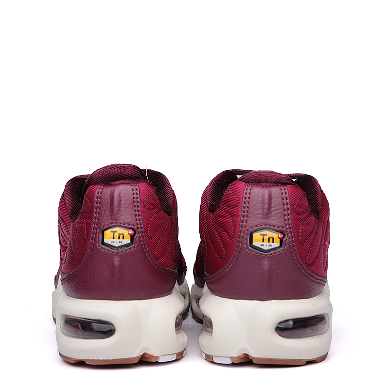 женские бордовые кроссовки Nike WMNS Air Max Plus PRM 848891-600 - цена, описание, фото 6