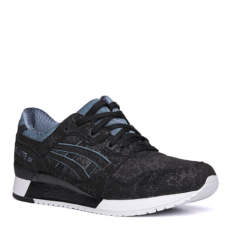 мужские черные кроссовки ASICS Gel-Lyte III H6U2Y-9090 - цена, описание, фото 1