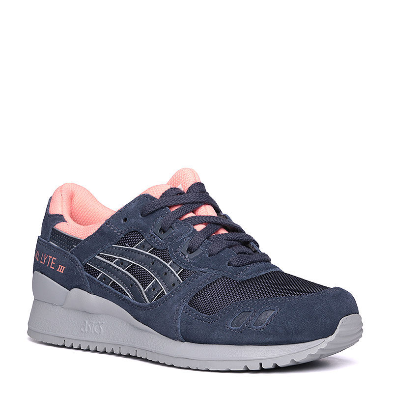 мужские лососевые кроссовки ASICS Gel-Lyte III H6W7N-5050 - цена, описание, фото 1