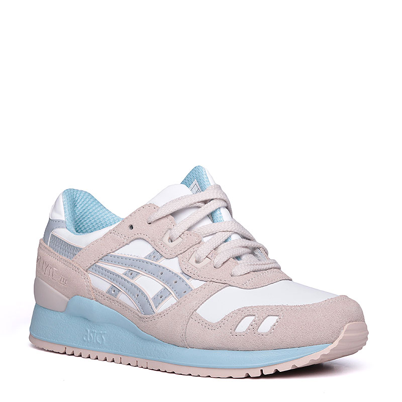 женские белые кроссовки ASICS Gel-Lyte III H6U9L-0113 - цена, описание, фото 1