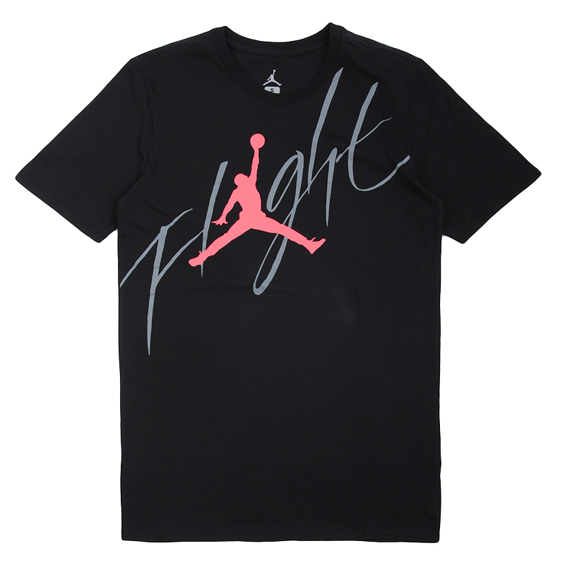 мужская черная футболка Jordan Flight Tee 801075-010 - цена, описание, фото 1