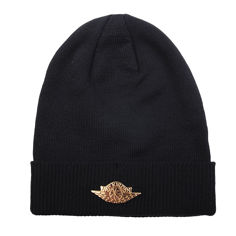 

Шапка Jordan Jumpman Beanie Cuff, Чёрный
