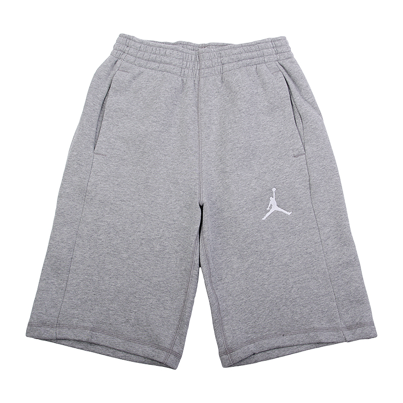 мужские серые шорты Jordan Flight Fleece Short 824020-063 - цена, описание, фото 1