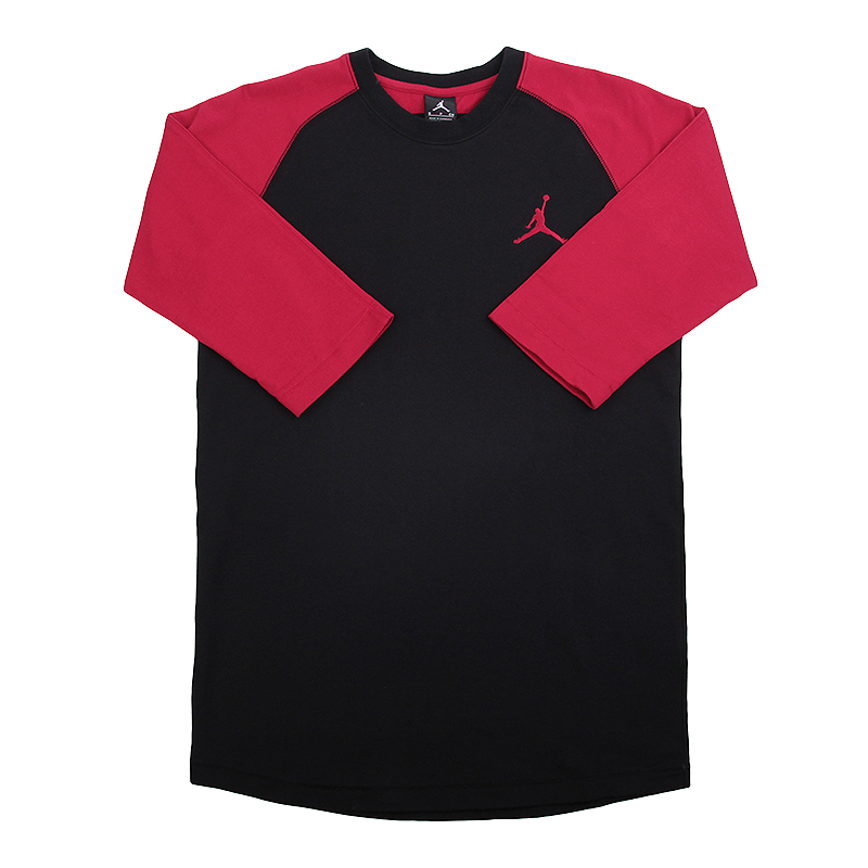 

Футболка Jordan 23 True 3/4 Raglan, Красный;черный