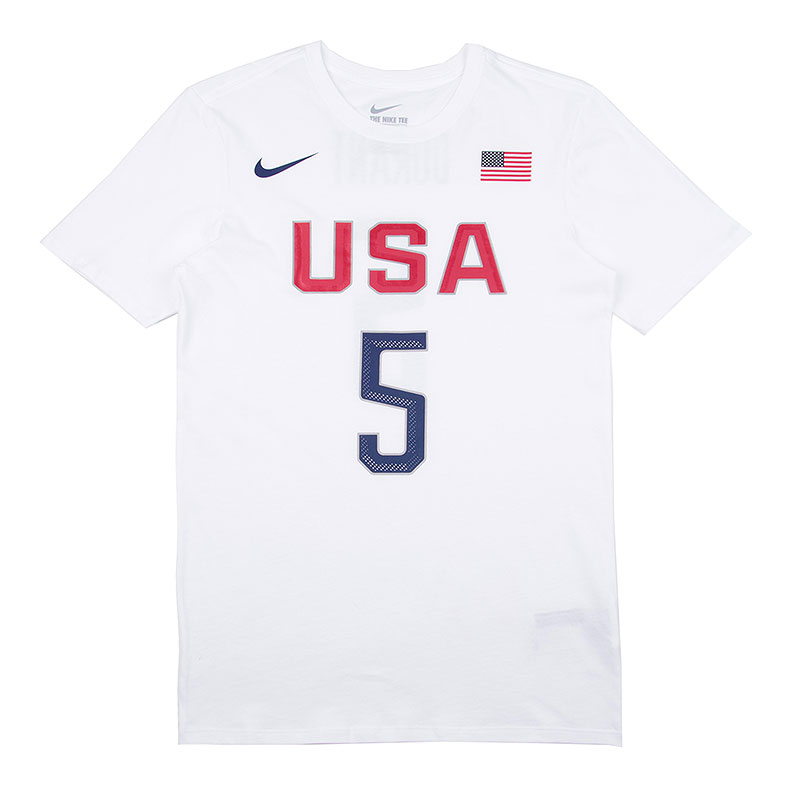 мужская  футболка Nike USAB Rio Replica Jersey Tee 768821-102 - цена, описание, фото 1