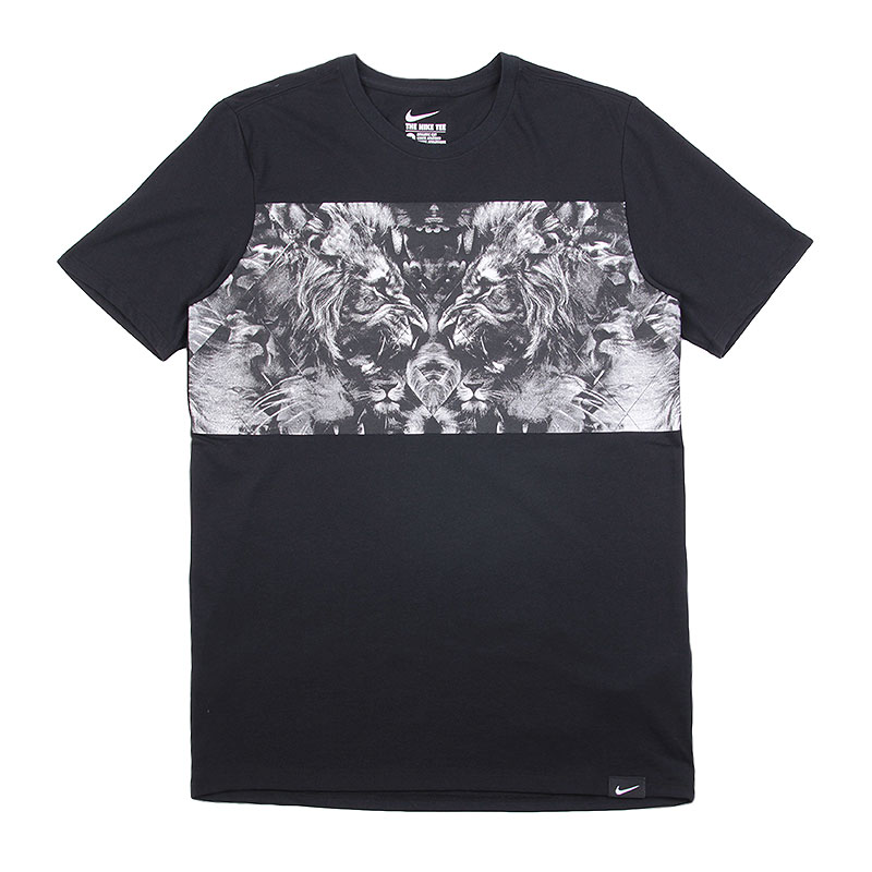 мужская  футболка Nike LBJ Lion Tee 806566-010 - цена, описание, фото 1