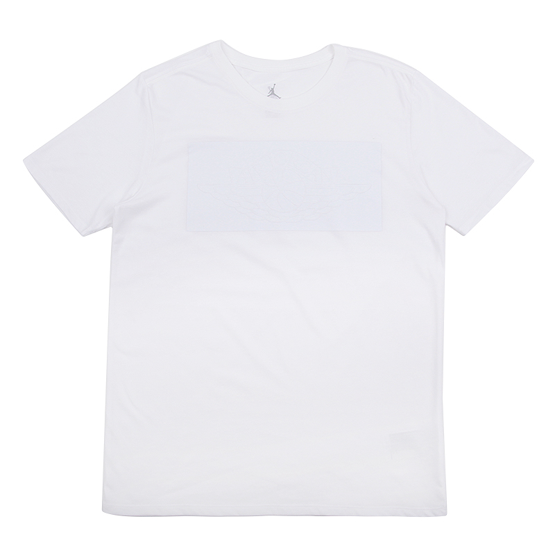 мужская белая футболка Jordan AJ 31 Modern Wings Dri-Fit Tee 801049-100 - цена, описание, фото 1