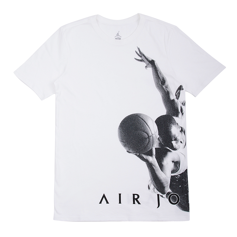 мужская белая футболка Jordan Flying Dreams Tee 801062-100 - цена, описание, фото 1