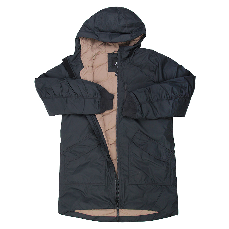 мужская серая куртка Jordan Lifestyle HD Dwn JKT 807951-060 - цена, описание, фото 2