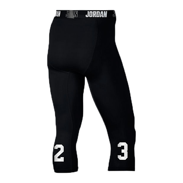 мужские  брюки Jordan AJ All Season 23 CMP 3/4 Tight 814656-010 - цена, описание, фото 2