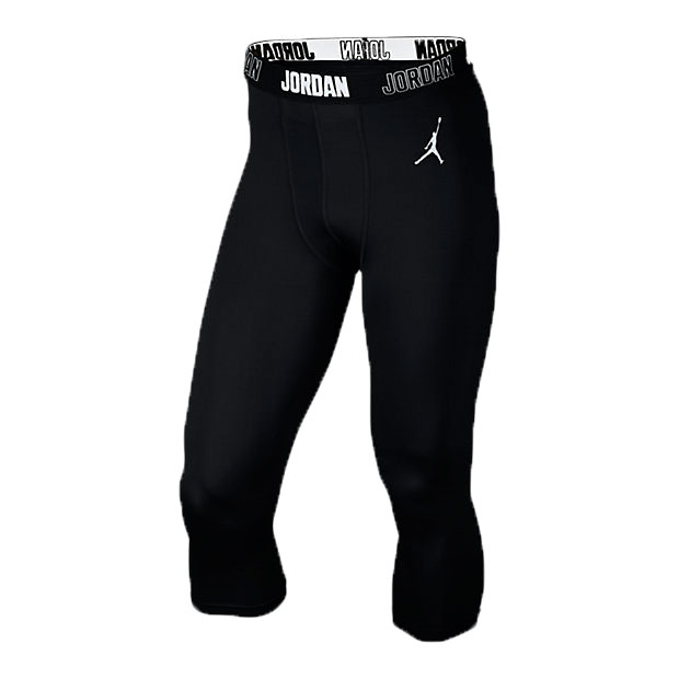 мужские  брюки Jordan AJ All Season 23 CMP 3/4 Tight 814656-010 - цена, описание, фото 1