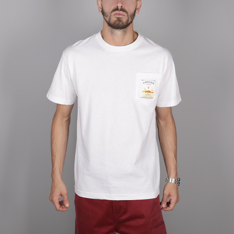 мужская  футболка the hundreds Corp Killer T-Shirt T16F101065-white - цена, описание, фото 1