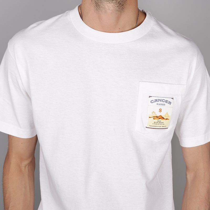 мужская  футболка the hundreds Corp Killer T-Shirt T16F101065-white - цена, описание, фото 2