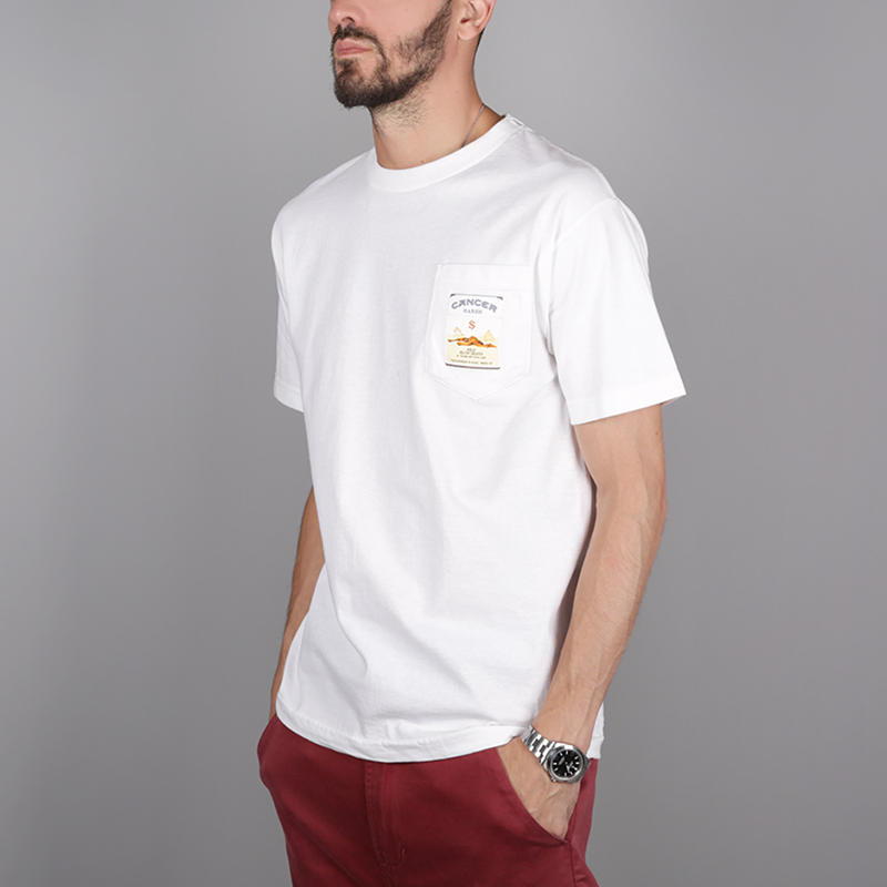 мужская  футболка the hundreds Corp Killer T-Shirt T16F101065-white - цена, описание, фото 3