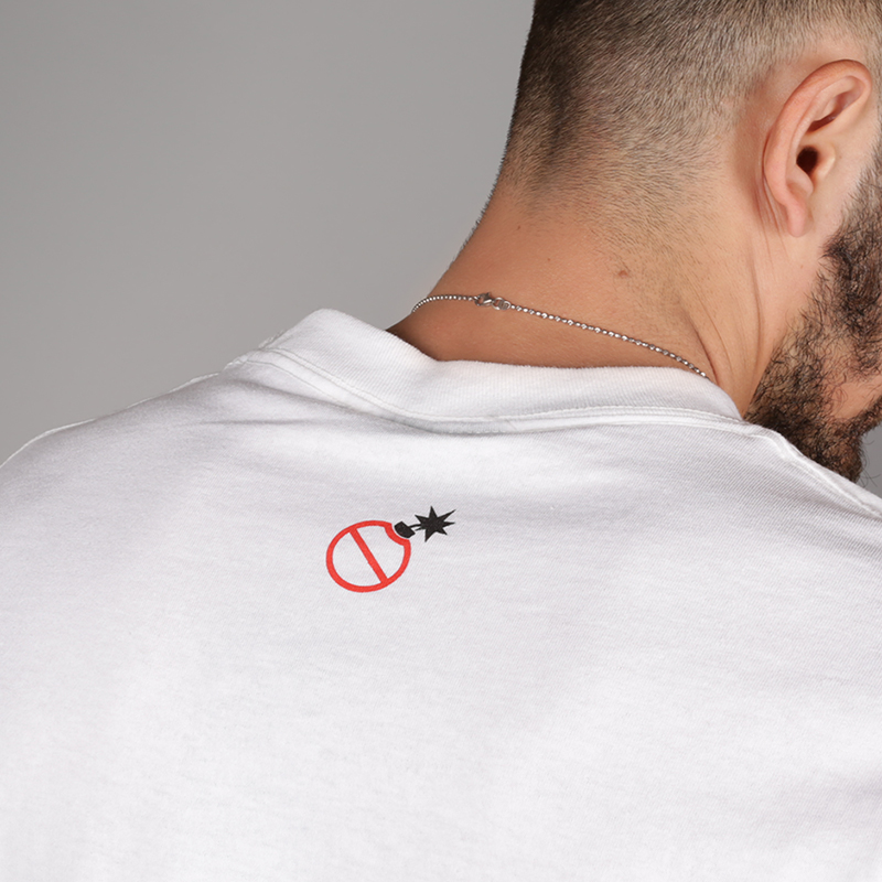 Мужская футболка the hundreds Corp Killer T-Shirt (T16F101065-white)  - цена, описание, фото 5