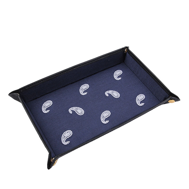 

Лоток для аксессуаров Black Scale Paisley Accessory Tray, Cиний