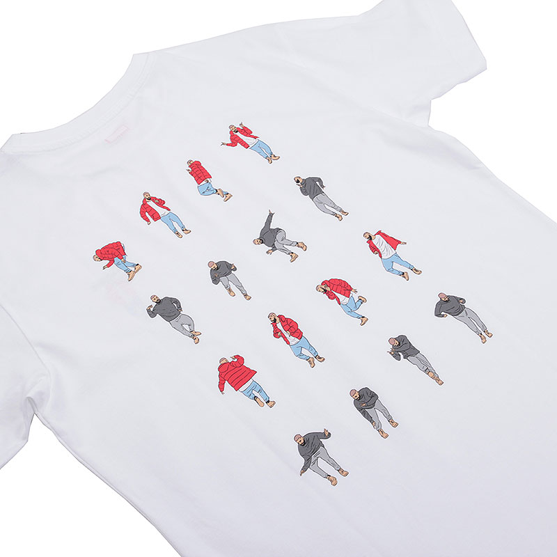 мужская  футболка Kream Drizzy Dance Tee 9161-2501/0129 - цена, описание, фото 3