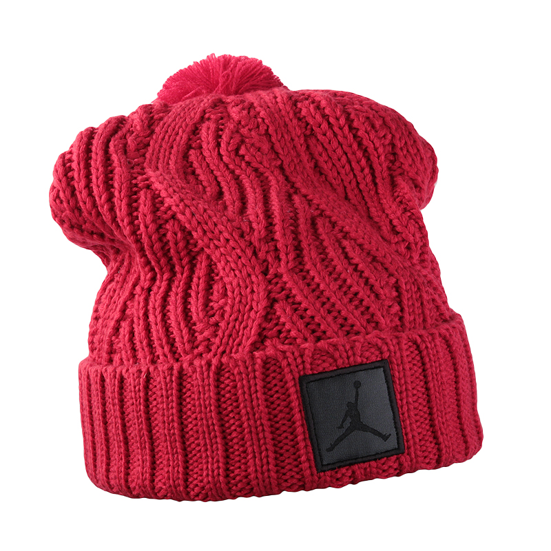 мужская красная шапка Jordan Jumpman Beanie 801768-687 - цена, описание, фото 1