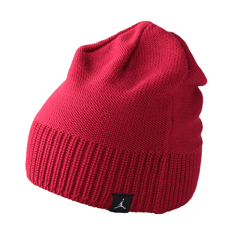 мужская красная шапка Jordan Jumpman Beanie 801769-687 - цена, описание, фото 2
