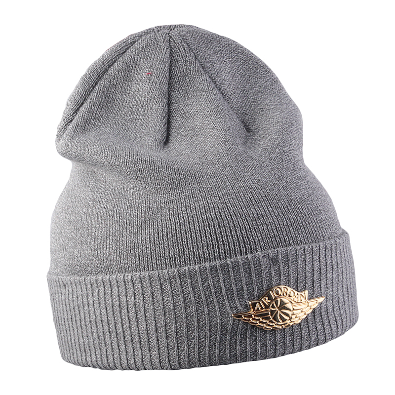 

Шапка Jordan Jumpman Beanie Cuff, Серый