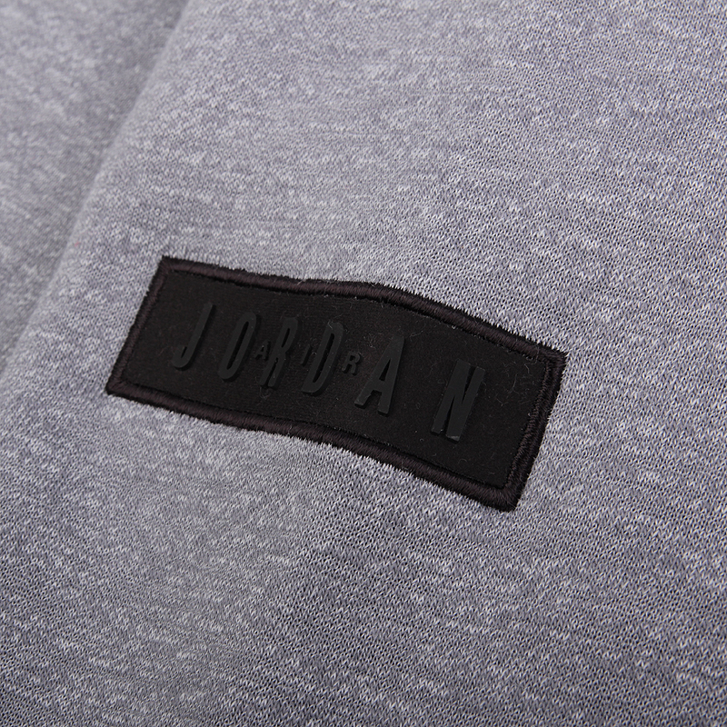 мужская серая толстовка Jordan Icon Fleece Crew 802181-065 - цена, описание, фото 3