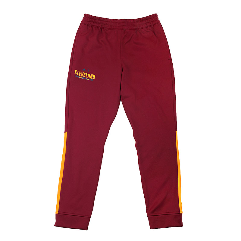 мужские бордовые брюки adidas NBA Cleveland Cavaliers Winter Hoop Pants AX7628 - цена, описание, фото 1