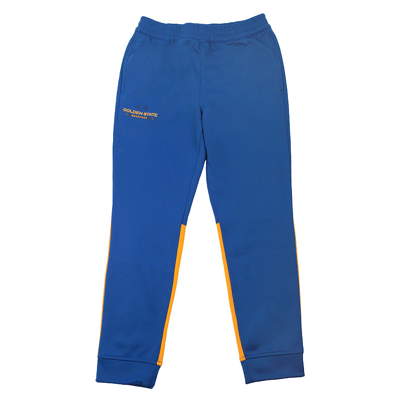 мужские синие брюки adidas NBA Golden State Warriors Winter Hoops Pants AX7632 - цена, описание, фото 1