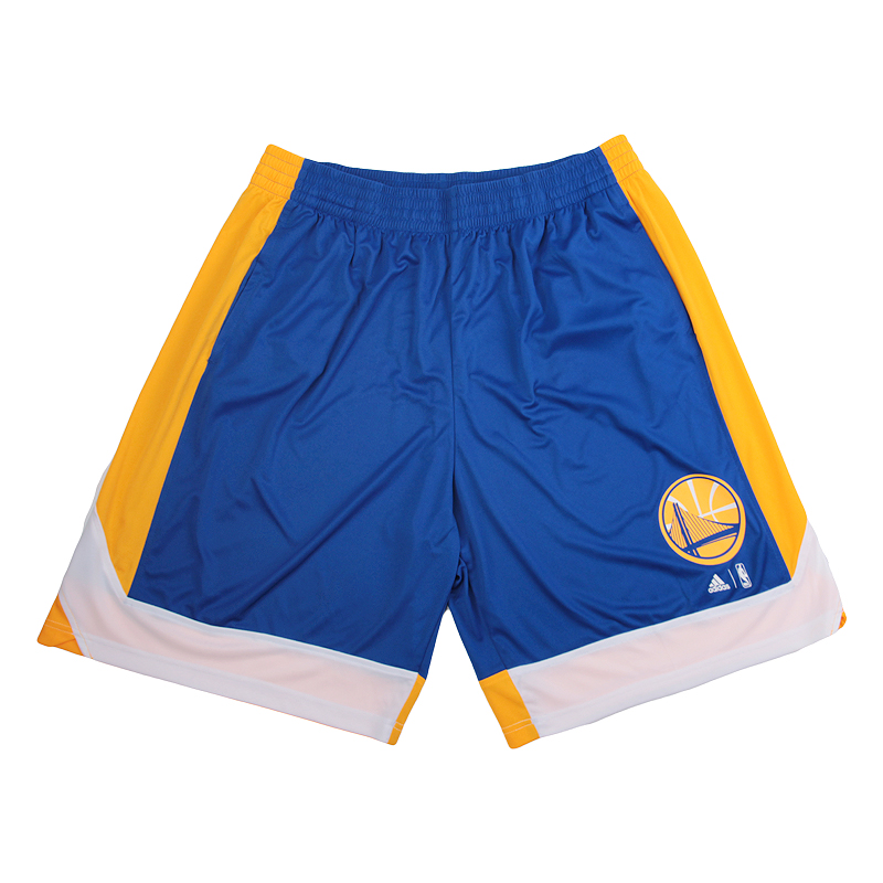 мужские желтые шорты adidas Warriors Shorts AX7620 - цена, описание, фото 1