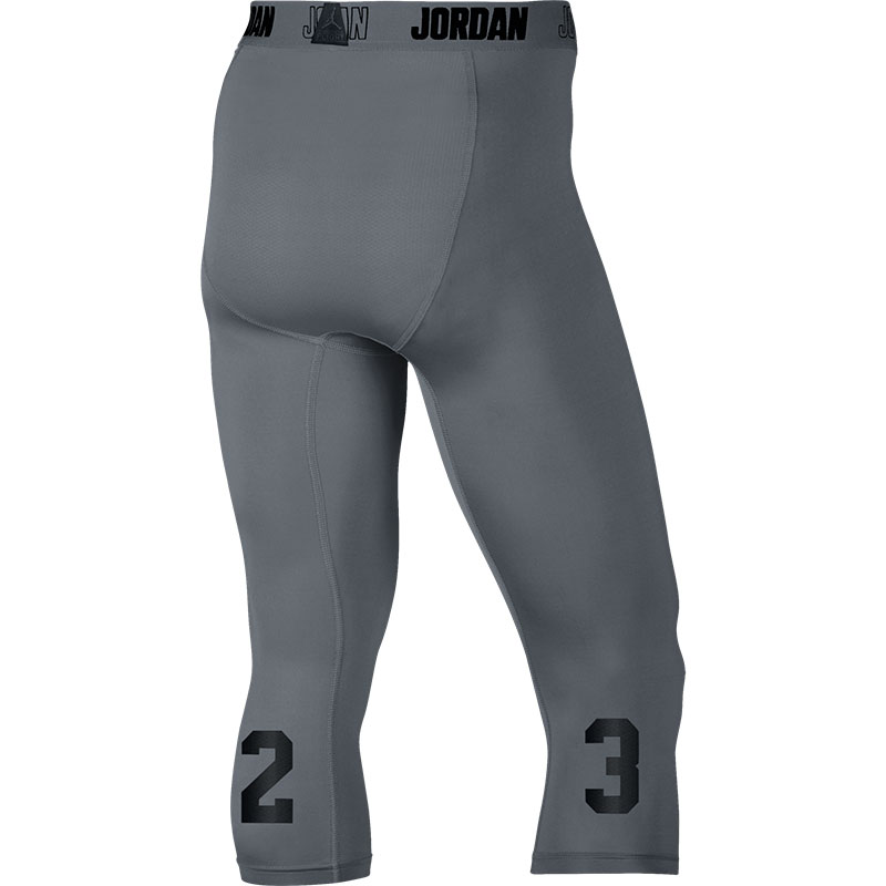 мужские  брюки Jordan AJ All Season 23 CMP 3/4 Tight 814656-065 - цена, описание, фото 2
