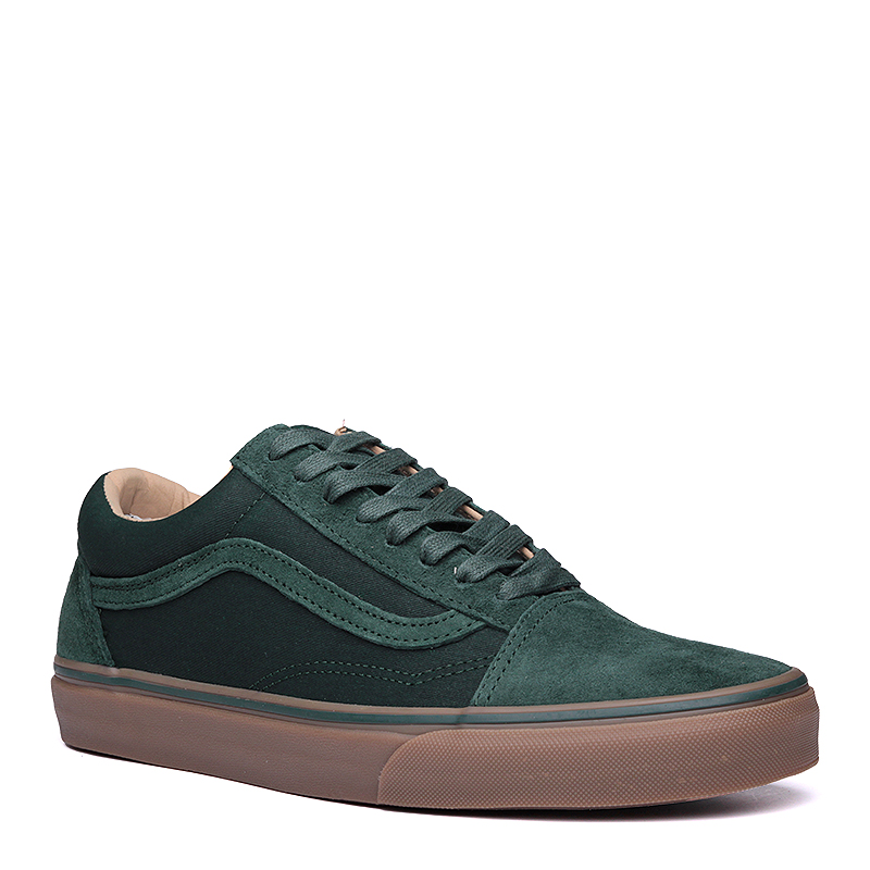 мужские зеленые кроссовки Vans Old Skool Reissue VA2XS6JYE - цена, описание, фото 1
