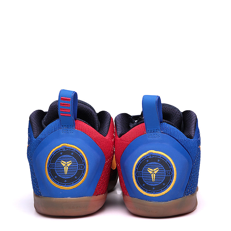 мужские синие баскетбольные кроссовки  Nike Kobe XI Elite Low Mambacurial 844130-464 - цена, описание, фото 6
