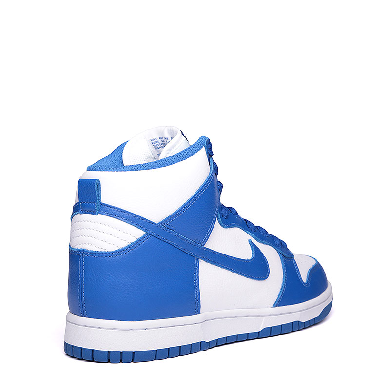 мужские синие кроссовки Nike Dunk Retro QS 850477-100 - цена, описание, фото 3