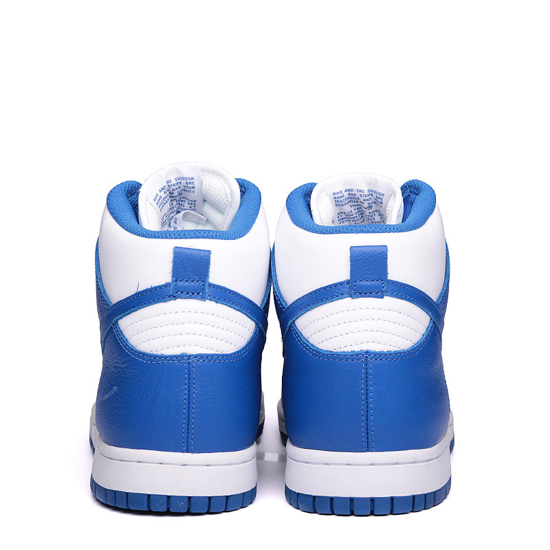 мужские синие кроссовки Nike Dunk Retro QS 850477-100 - цена, описание, фото 6