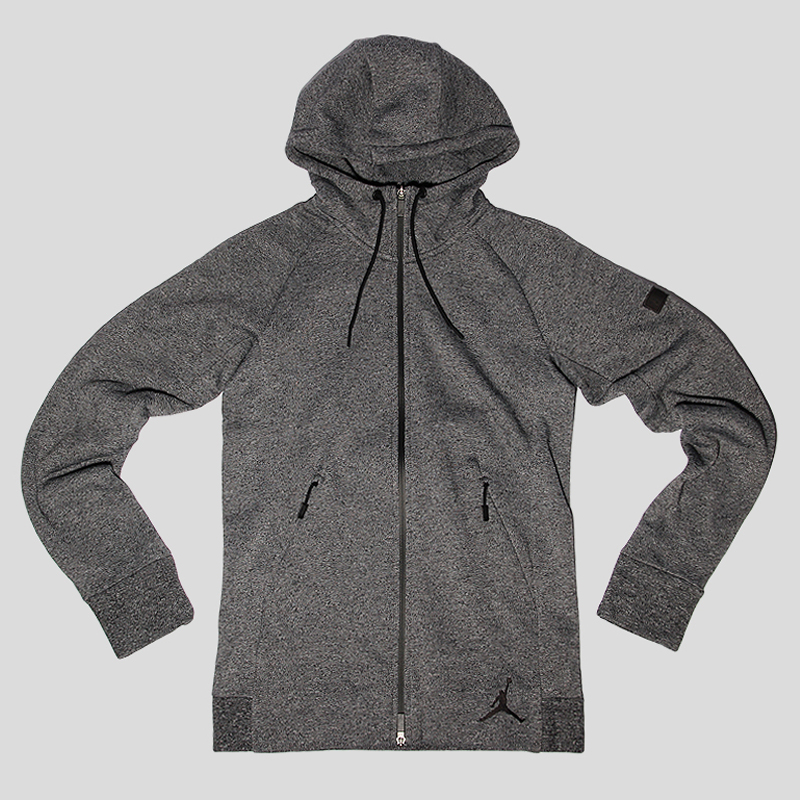 

Толстовка Jordan Icon Fleece FZ Hoodie, Серый