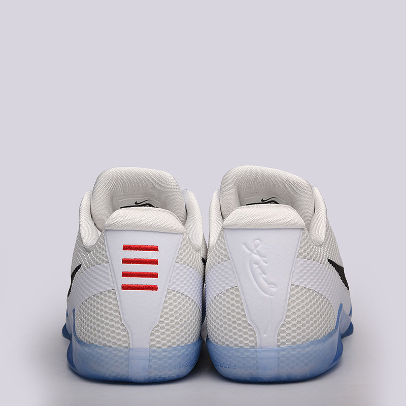 мужские белые баскетбольные кроссовки Nike Kobe XI 836183-100 - цена, описание, фото 6