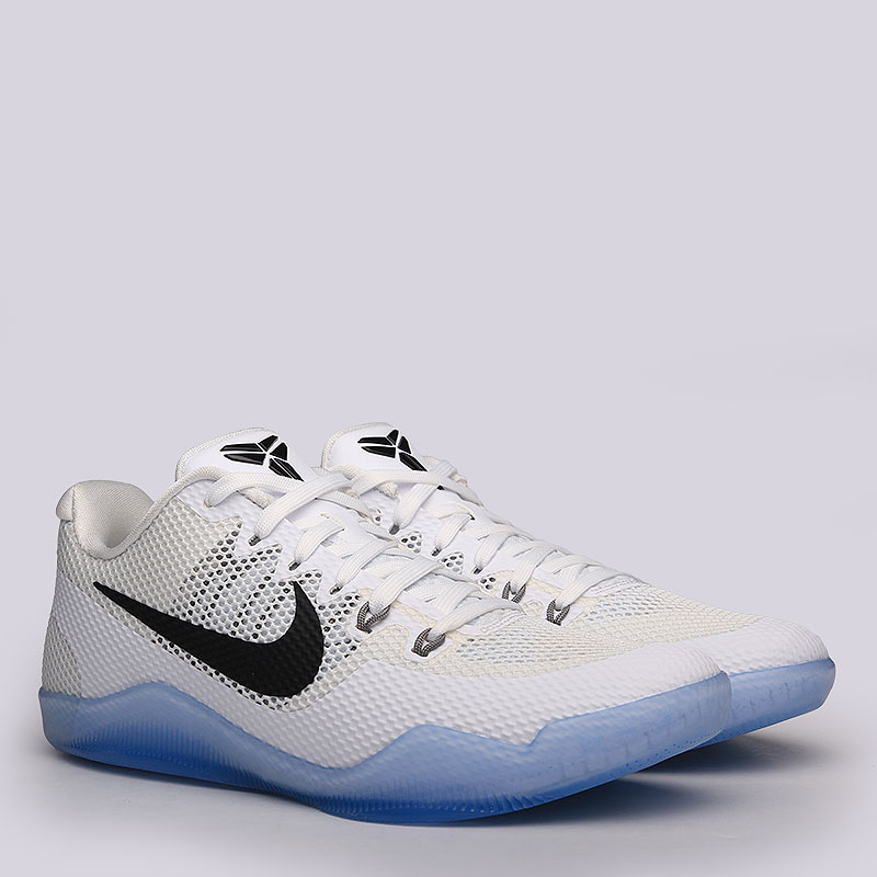 мужские белые баскетбольные кроссовки Nike Kobe XI 836183-100 - цена, описание, фото 1