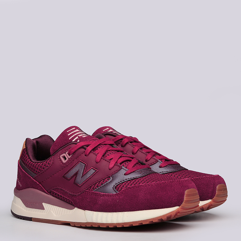 женские бордовые кроссовки New Balance 530 W530CEA/B - цена, описание, фото 1