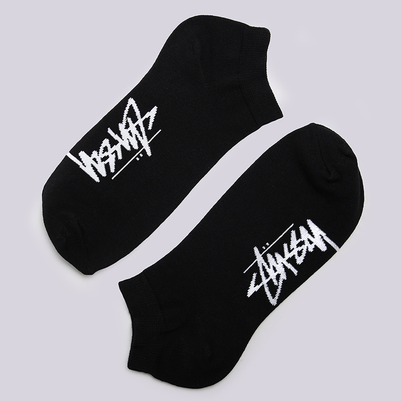  черные носки Stussy No Show 138533-black - цена, описание, фото 1