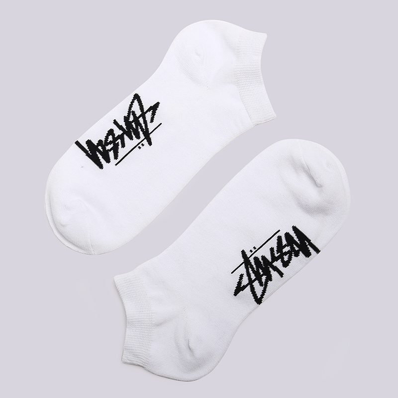  белые носки Stussy No Show 138533-white - цена, описание, фото 1