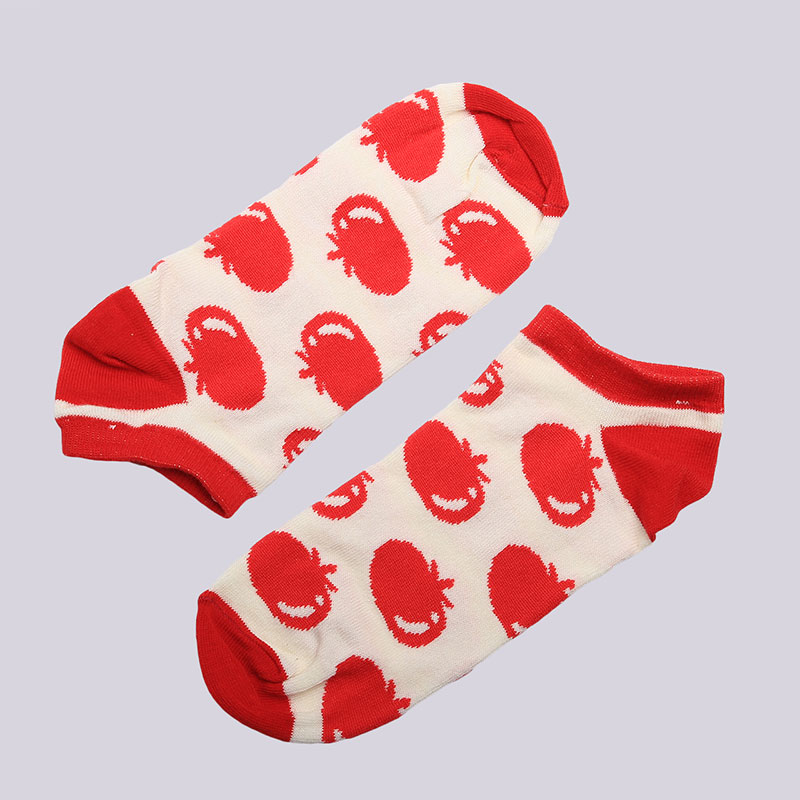 женские носки Запорожец heritage Помидоры  (WПомидоры-крт/бл/крс)  - цена, описание, фото 1