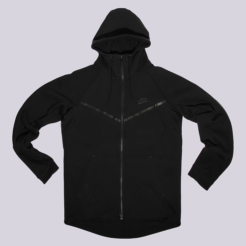 

Толстовка Nike Sportswear NSW TCH FLC WR Hoodie, Чёрный