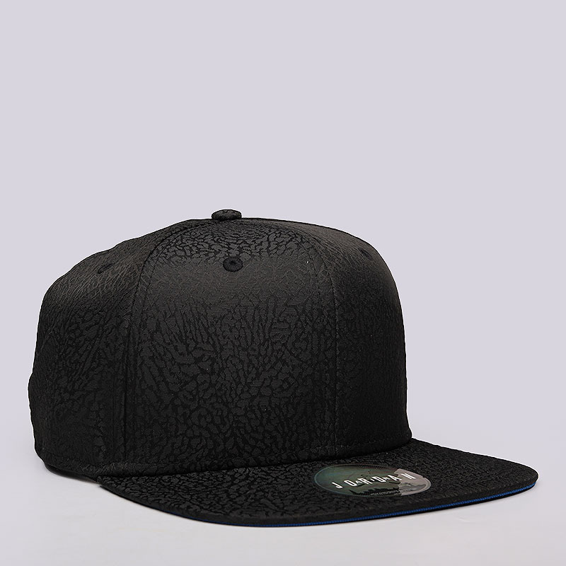 мужская черная кепка Jordan Retro Snapback 802029-010 - цена, описание, фото 2