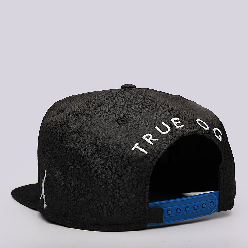 мужская черная кепка Jordan Retro Snapback 802029-010 - цена, описание, фото 3