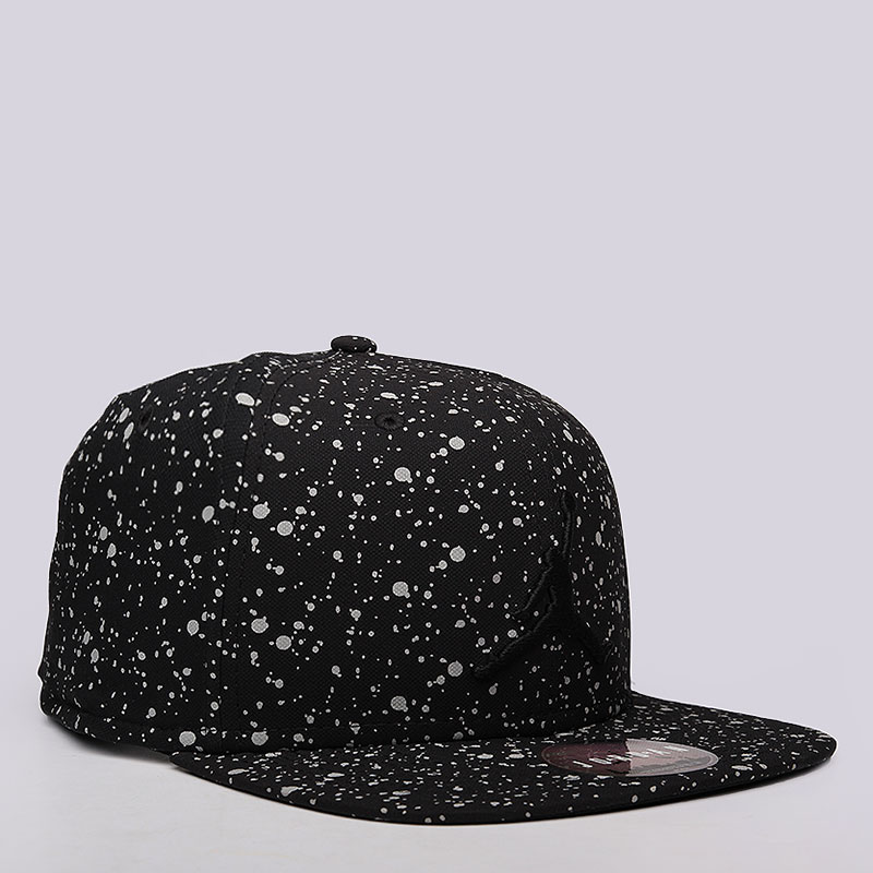 мужская черная кепка Jordan Speckle Print 821830-010 - цена, описание, фото 2
