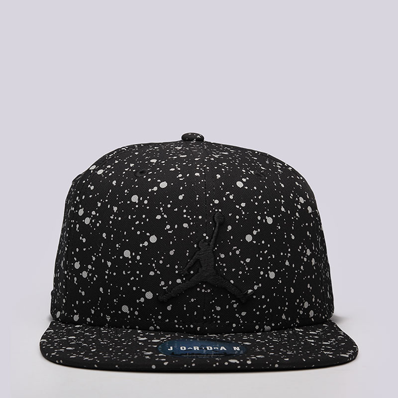 мужская черная кепка Jordan Speckle Print 821830-010 - цена, описание, фото 1