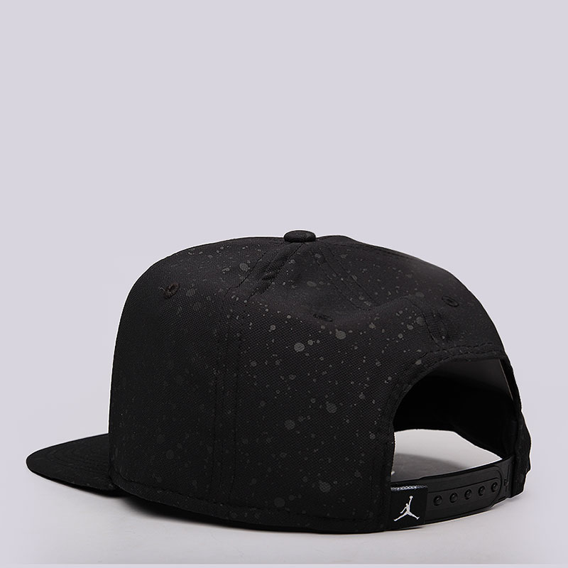 мужская черная кепка Jordan Speckle Print 821830-011 - цена, описание, фото 3