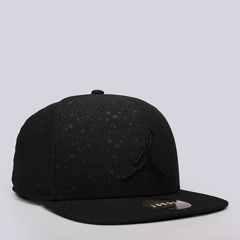 мужская черная кепка Jordan Speckle Print 821830-011 - цена, описание, фото 2