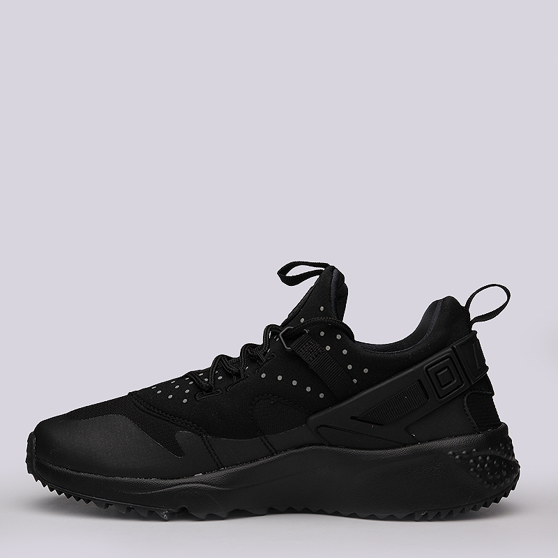 мужские черные кроссовки Nike Air Huarache Utility 806807-004 - цена, описание, фото 4