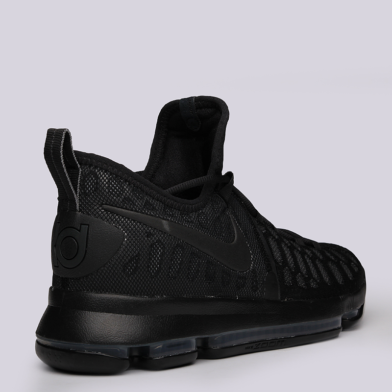 мужские черные баскетбольные кроссовки Nike Zoom KD 9 843392-001 - цена, описание, фото 3